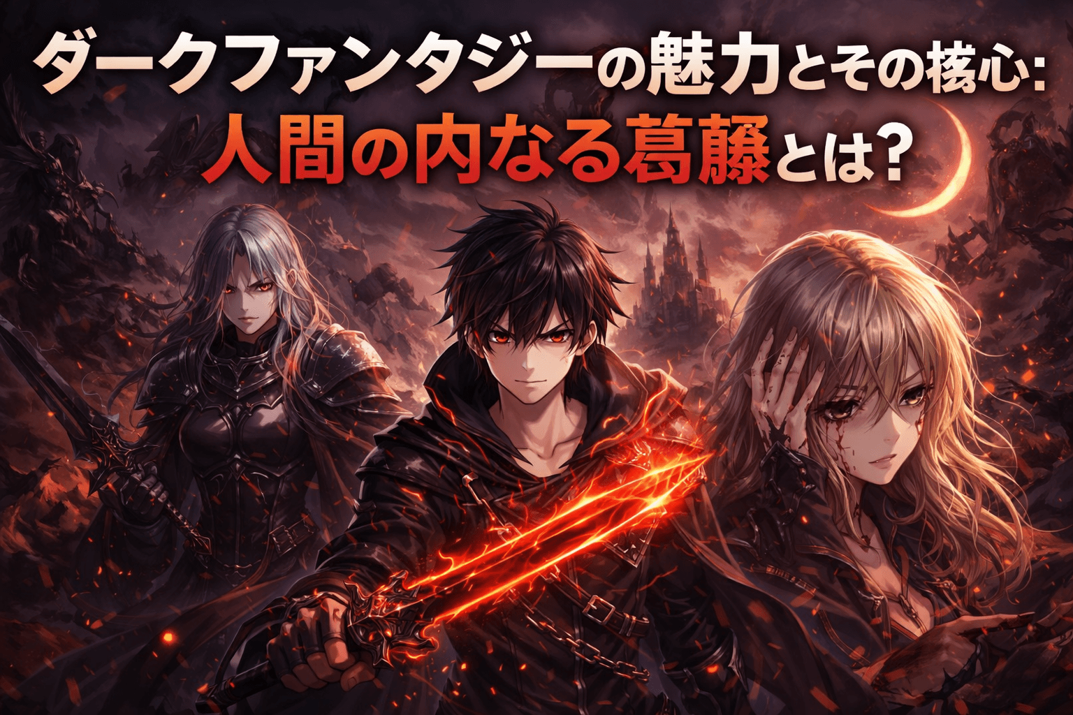ダークファンタジーの魅力とその核心:人間の内なる葛藤とは?