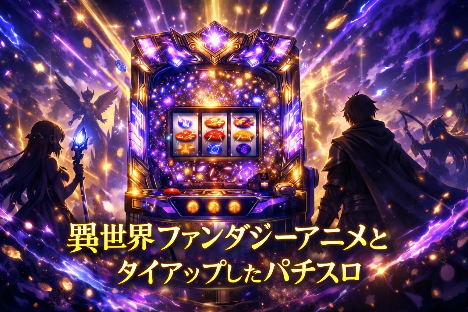 異世界ファンタジーアニメがパチンコ・パチスロに!